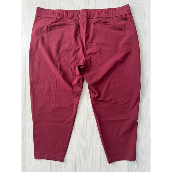 Alder Open Air Pants in Wine ( 5X ) - Picture 2 of 3